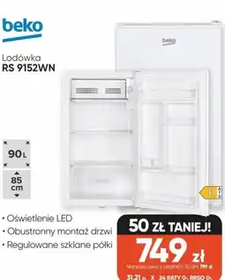 Max Elektro Lodówka RS 9152WN oferta