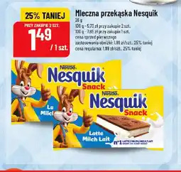 Polomarket Nesquik mleczna przekąska oferta