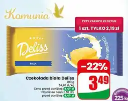 Dino Czekolada biała Deliss oferta