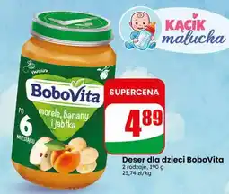 Dino Deser dla dzieci BoboVita morele banany i jabłka oferta