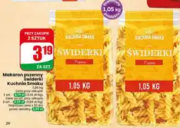 Dino Makaron pszenny świderki Kuchnia Smaku oferta