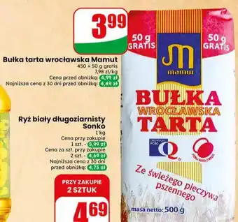 Dino Bułka tarta wrocławska Mamut oferta