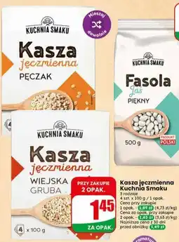Dino Fasola Piękny Jaś Kuchnia Smaku oferta