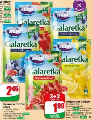 Dino Galaretka Gellwe smak cytrynowy oferta