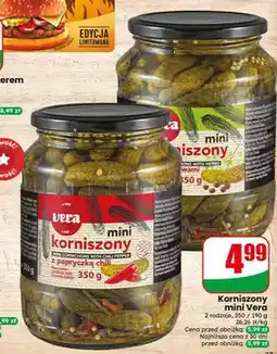 Dino Korniszony mini z papryczką chili Vera oferta