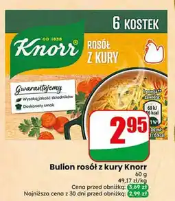 Dino Bulion rosół z kury Knorr oferta
