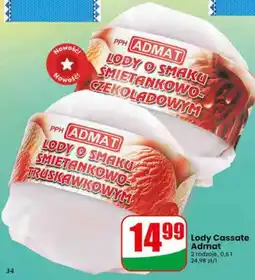 Dino Lody Cassate o smaku śmietankowo-truskawkowym Admat oferta