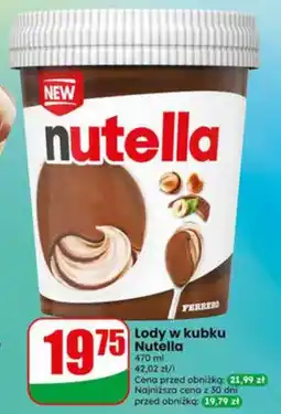 Dino Lody w kubku Nutella Ferrero oferta