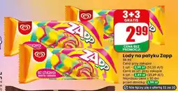Dino Lody na patyku Zapp oferta