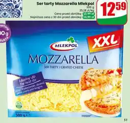 Dino Ser tarty Mozzarella Mlekpol XXL oferta