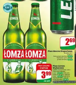 Dino Piwo Łomża Wyborowe butelka bezzwrotna oferta