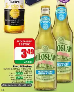 Dino Piwo bezalkoholowe Miłosław Bezalkoholowe Matcha & Yuzu butelka zwrotna oferta