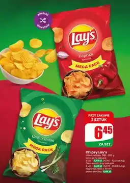 Dino Chipsy Lay's green onion Mega Pack oferta