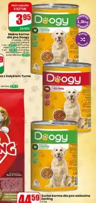 Dino Mokra karma dla psa z wołowiną w sosie Doogy oferta