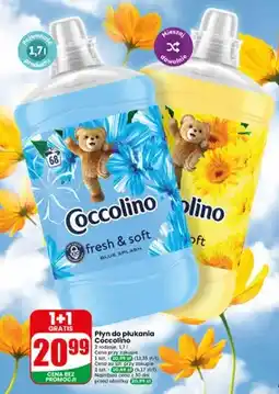 Dino Płyn do płukania Coccolino fresh & soft Blue Splash oferta