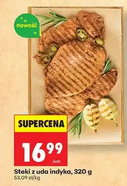 Biedronka Steki z uda indyka oferta
