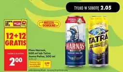 Biedronka Piwo Harnaś Jasne Pełne oferta
