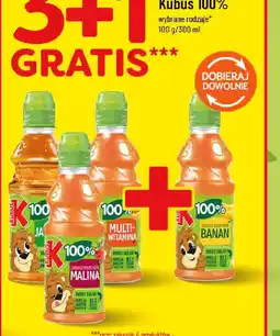Polomarket Kubuś Sok lub mus 100% oferta
