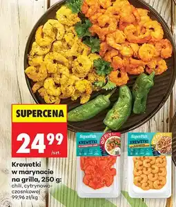Biedronka Krewetki w marynacie na grilla Super Fish chili oferta