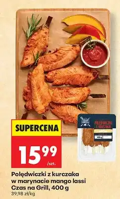Biedronka Polędwiczki z kurczaka w marynacie mango lassi Czas na Grill oferta
