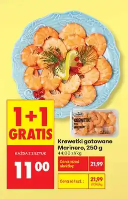 Biedronka Krewetki gotowane Marinero oferta