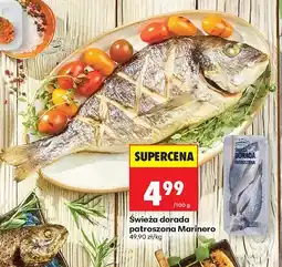 Biedronka Świeża dorada patroszona Marinero oferta