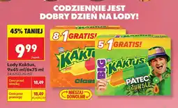 Biedronka Lody Kaktus Classic Nestlé 8+1 gratis oferta