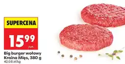 Biedronka Big burger wołowy Kraina Mięs oferta