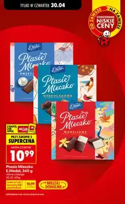Biedronka Ptasie Mleczko E.Wedel śmietankowe w czekoladzie deserowej oferta