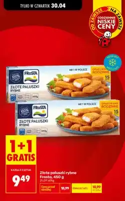 Biedronka Złote paluszki rybne FRoSTA oferta