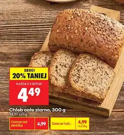 Biedronka Chleb całe ziarno oferta