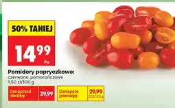 Biedronka Pomidory papryczkowe czerwone oferta