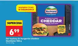 Biedronka Ser topiony do burgerów cheddar w plastrach Hochland oferta