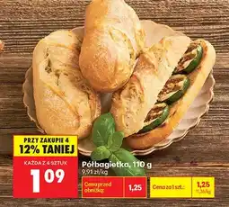 Biedronka Półbagietka oferta