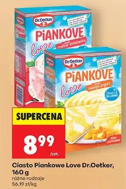 Biedronka Ciasto Piankowe Love Dr.Oetker smak malina-śmietanka oferta