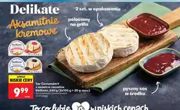 Biedronka Ser Camembert z sosem borówkowym w saszetce Delikate oferta