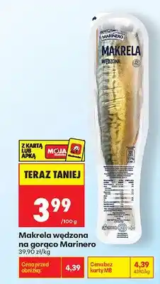 Biedronka Makrela wędzona na gorąco Marinero oferta