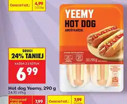 Biedronka Hot dog amerykański Yeemy oferta
