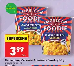 Biedronka Danie mac'n'cheese American Foodie classic oferta