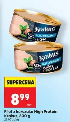 Biedronka Filet z kurczaka High Protein Krakus oferta
