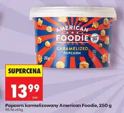 Biedronka Popcorn karmelizowany American Foodie oferta