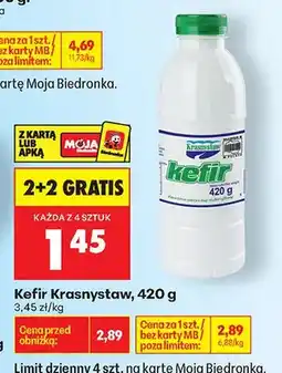 Biedronka Kefir Krasnystaw oferta