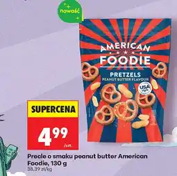 Biedronka Precle o smaku peanut butter American Foodie oferta
