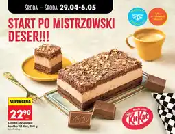 Biedronka Ciasto chrupiąca kostka Kit Kat oferta