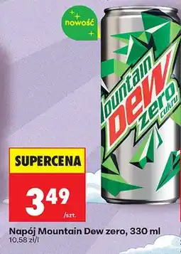 Biedronka Napój Mountain Dew zero oferta