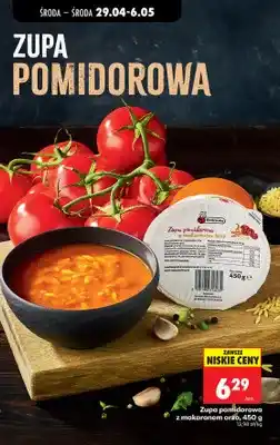 Biedronka Zupa pomidorowa z makaronem orzo Biedronka oferta