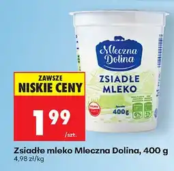 Biedronka Zsiadłe mleko Mleczna Dolina oferta