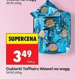 Biedronka Cukierki Tofflairs Wawel na wagę oferta