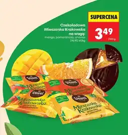 Biedronka Czekoladowa Mieszanka Krakowska na wagę Wawel mango oferta