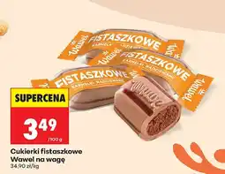 Biedronka Cukierki fistaszkowe karmelki nadziewane Wawel na wagę oferta